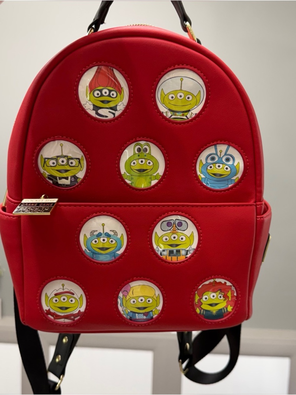 Loungefly Disney Pixar Alien Remix Mini Backpack ❤️
